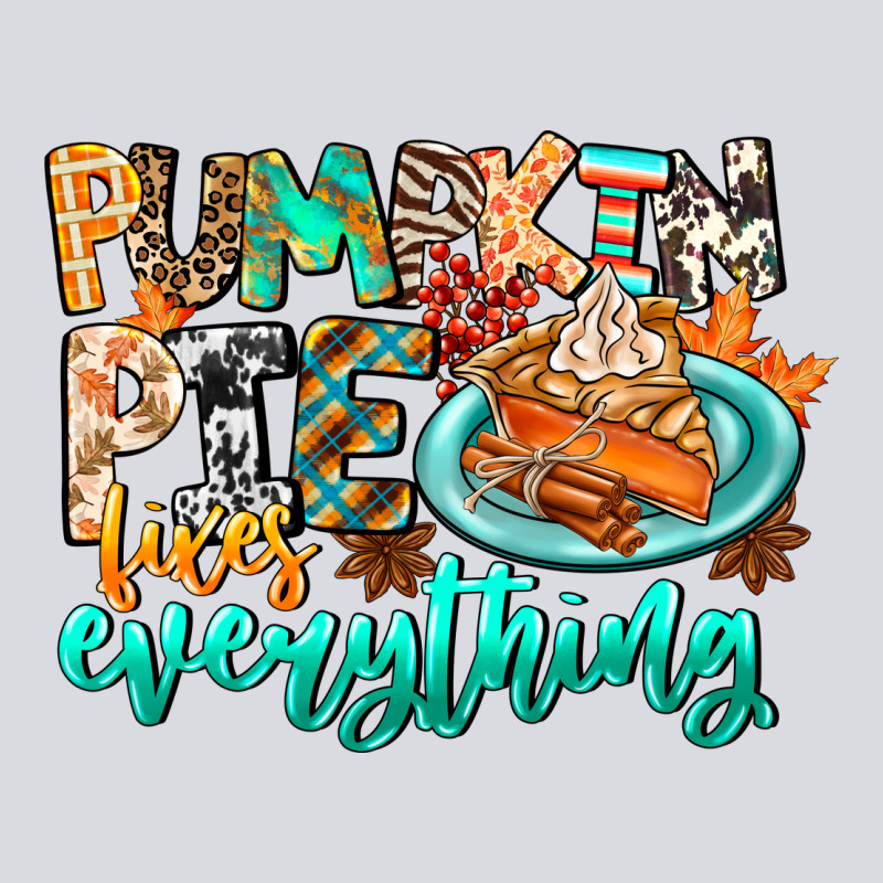 Pumpkin Pie Fixes Everything Zipper Hoodie by CowhideDigitalArt | Teevron