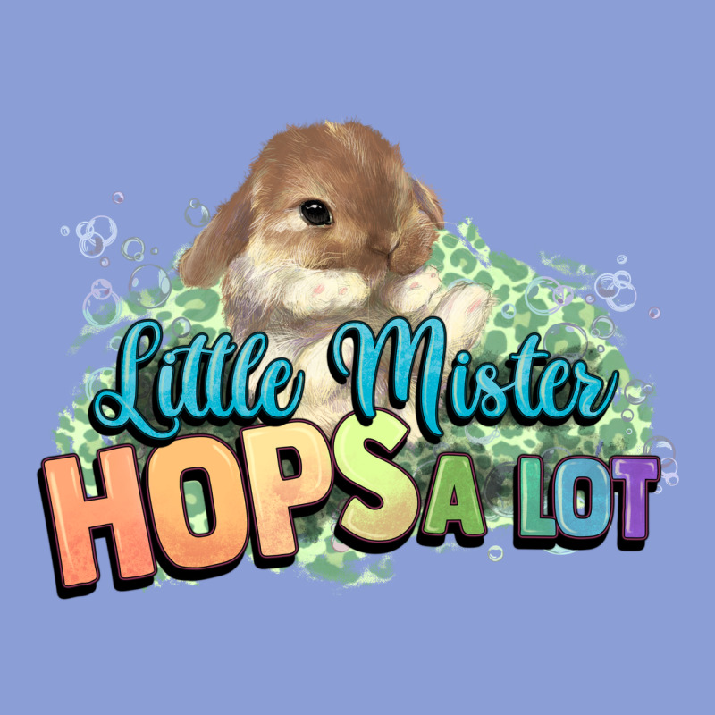Little Mister Hops A Lot Easter Day Long Sleeve Tee by HowdyJamesFarm | Teevron