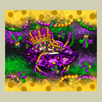 Mardi Gras Lips Heavy Core Tee | Teevron