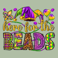 Here For The Beads Urban Heavy Tee | Teevron