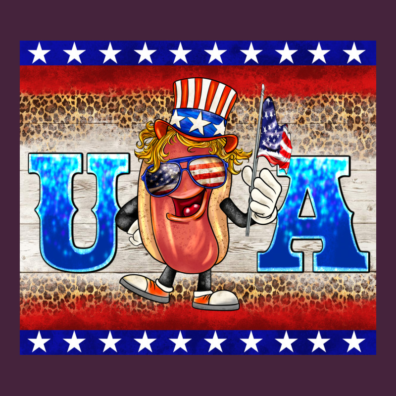 Usa Hot Dog Premium Tee by BarkalooDesign | Teevron