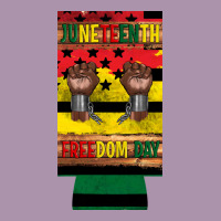 Juneteenth Freedom Day 12 Oz Can Cooler (slim) 2 Heavyweight Hoodie | Teevron