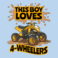 Kids Atv Outfit 4 Wheeler Mudding Gift- Boys Four Wheeler Classic Tee | Teevron