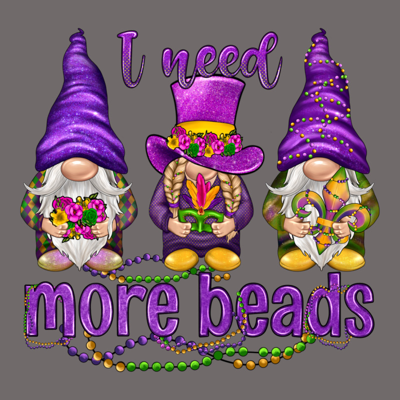 I Need More Beads With Gnomies Urban Heavy Tee by HowdyJamesFarm | Teevron