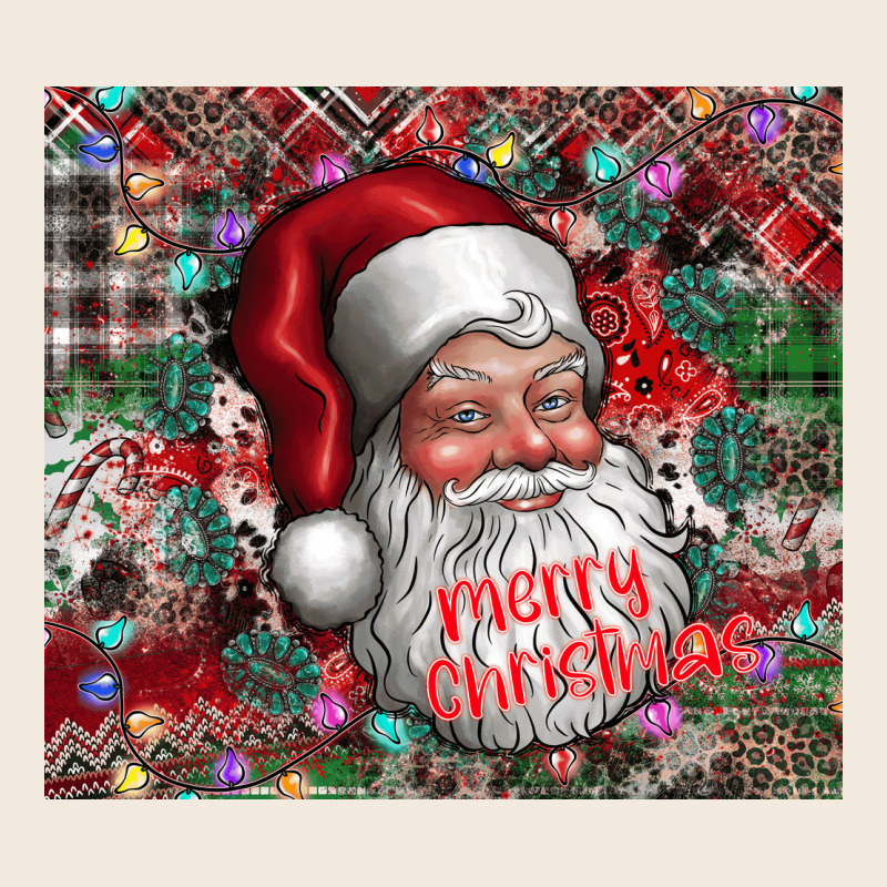 Merry Christmas Zipper Hoodie by CowhideDigitalArt | Teevron