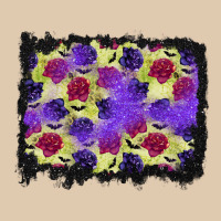 Halloween Bat And Roses Background Heavyweight Sweatshirt | Teevron