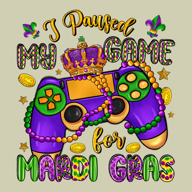 I Paused My Game For Mardi Gras Heavy Core Tee by LillyAllenDesigns | Teevron