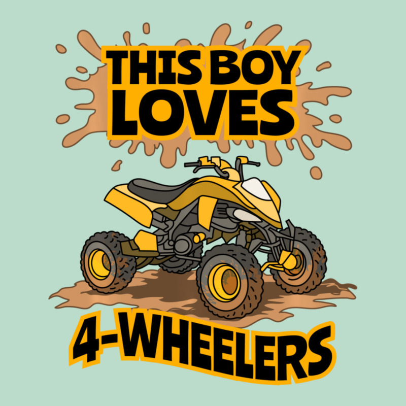Kids Atv Outfit 4 Wheeler Mudding Gift- Boys Four Wheeler Premium Hoodie by minhPixels | Teevron