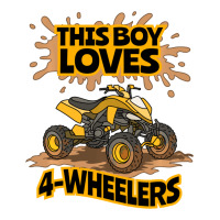 Kids Atv Outfit 4 Wheeler Mudding Gift- Boys Four Wheeler | Teevron