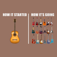 Guitars How It Started How It's Going Guitar Players Funny Premium Hoodie | Teevron