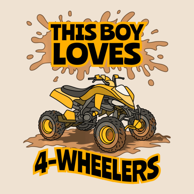 Kids Atv Outfit 4 Wheeler Mudding Gift- Boys Four Wheeler Urban Heavy Tee by minhPixels | Teevron