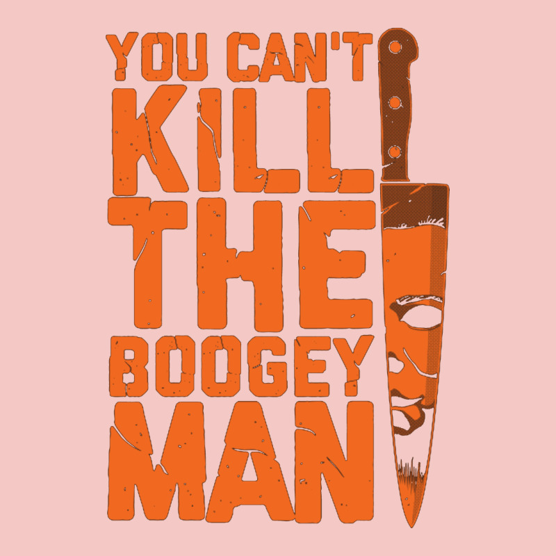 Oogeyman Halloween Horror Distressed Quote Orange Urban Heavy Tee by minhPixels | Teevron