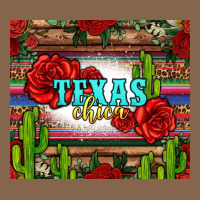 Texas Chica With Roses Premium Tee | Teevron
