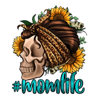 momlife skull with bandana | Teevron