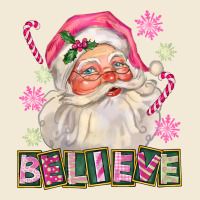 Pink Believe Santa Christmas Premium Hoodie | Teevron