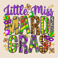 Little Miss Mardi Gras Urban Heavy Tee | Teevron