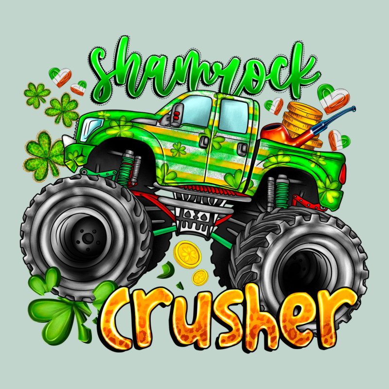 Shamrock Crusher Zipper Hoodie by CowhideDigitalArt | Teevron