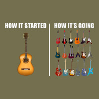 Guitars How It Started How It's Going Guitar Players Funny Vintage Hoodie | Teevron
