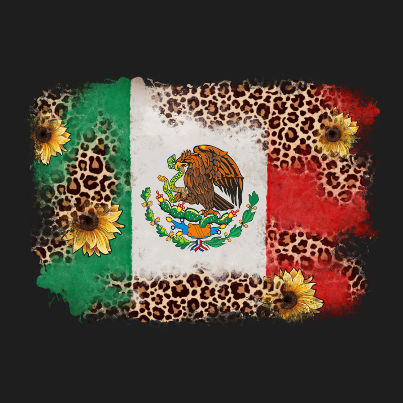 Mexican Flag With Leopard Classic Tee by texasbilliewilder | Teevron