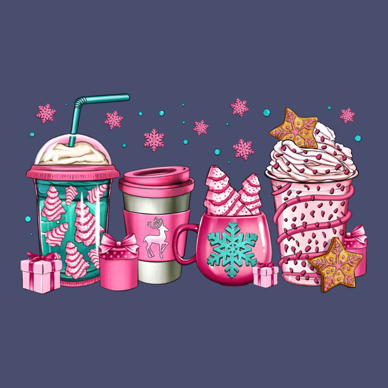 Pink Christmas Coffee Vintage Tee by Jasminsmagicworld | Teevron