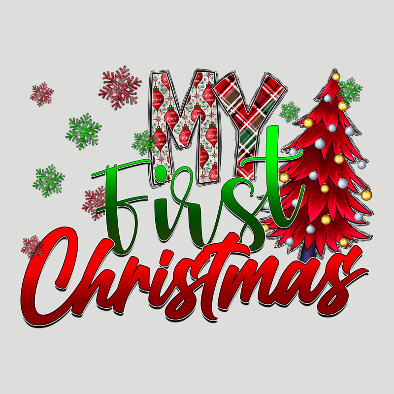 My First Christmas Zipper Hoodie by CowhideDigitalArt | Teevron