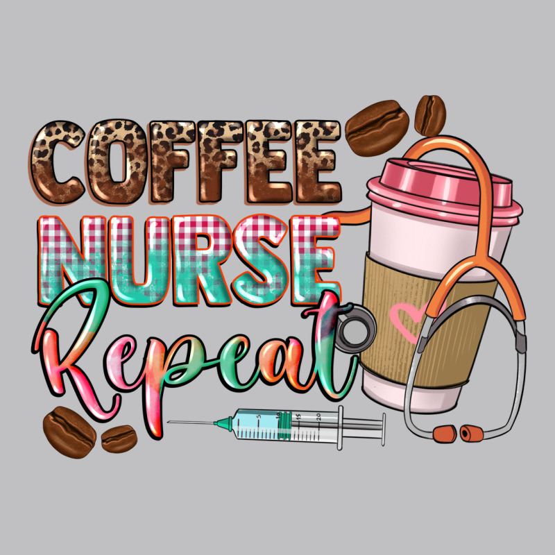 Coffee Nurse Repeat Long Sleeve Tee by CowGirlArtShop | Teevron
