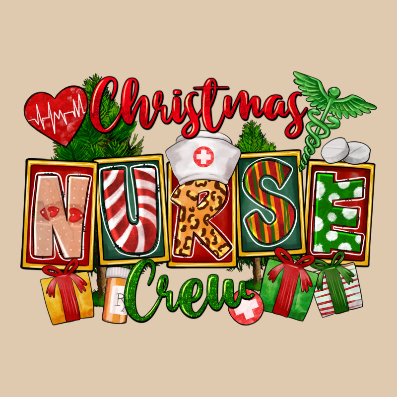 Christmas Nurse Crew Heavyweight Sweatshirt by FaDigitalArtStudio | Teevron