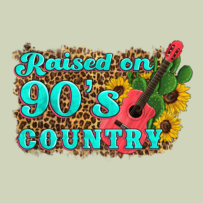 Raised 90's Country Guitar Cactus Sunflower's Heavyweight Hoodie by Artiststas | Teevron