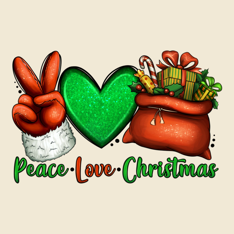 Peace Love Christmas Santa Claus Hand Premium Tee by Jasminsmagicworld | Teevron