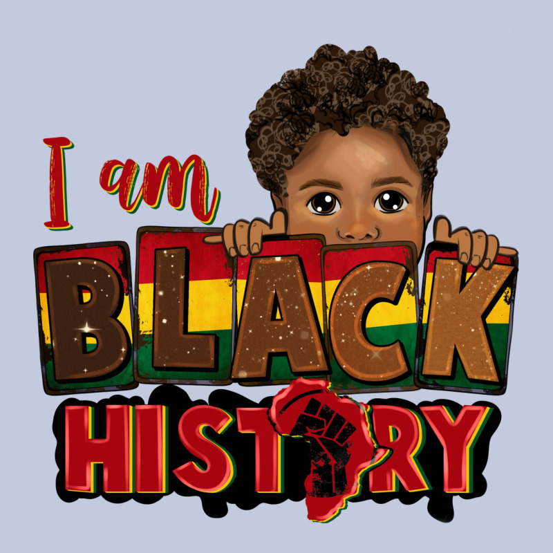 I Am Black History Black Boy Peekaboo Juneteenth Long Sleeve Tee by CowGirlArtShop | Teevron