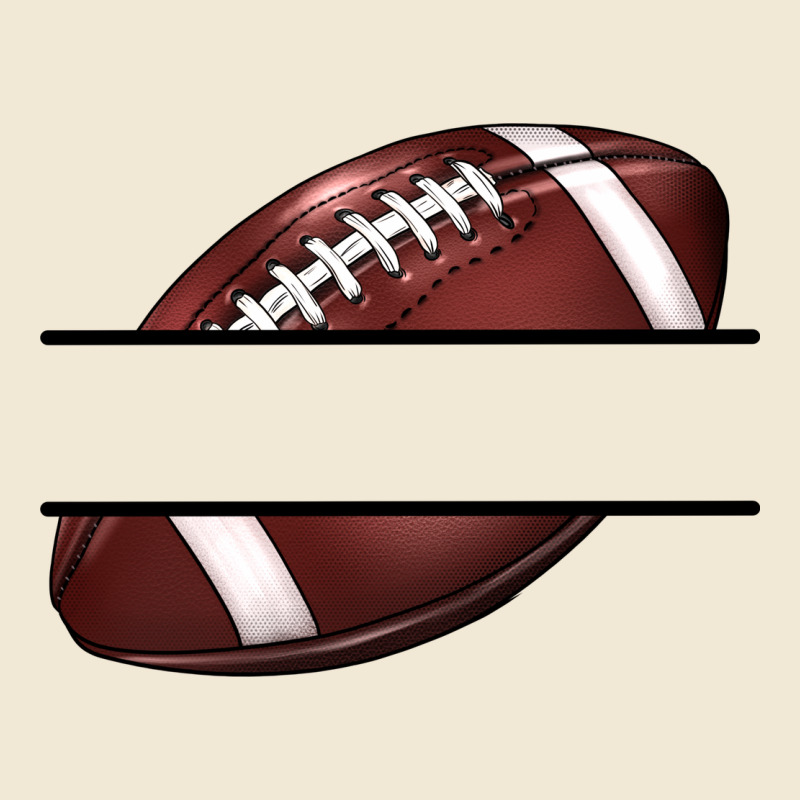 Football Name Frame Premium Tee by BarkalooDesign | Teevron