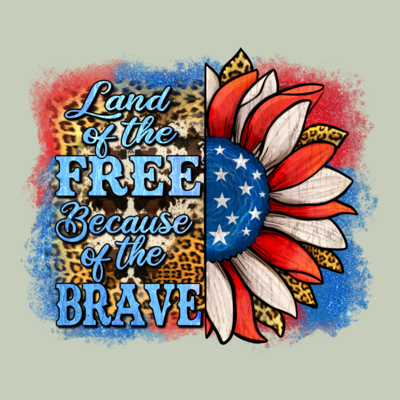 Patriotic Sunflower Land Of The Free Long Sleeve Tee by Jasminsmagicworld | Teevron