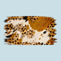 Leopard Cowhide Brushstroke Ladies Tee | Teevron