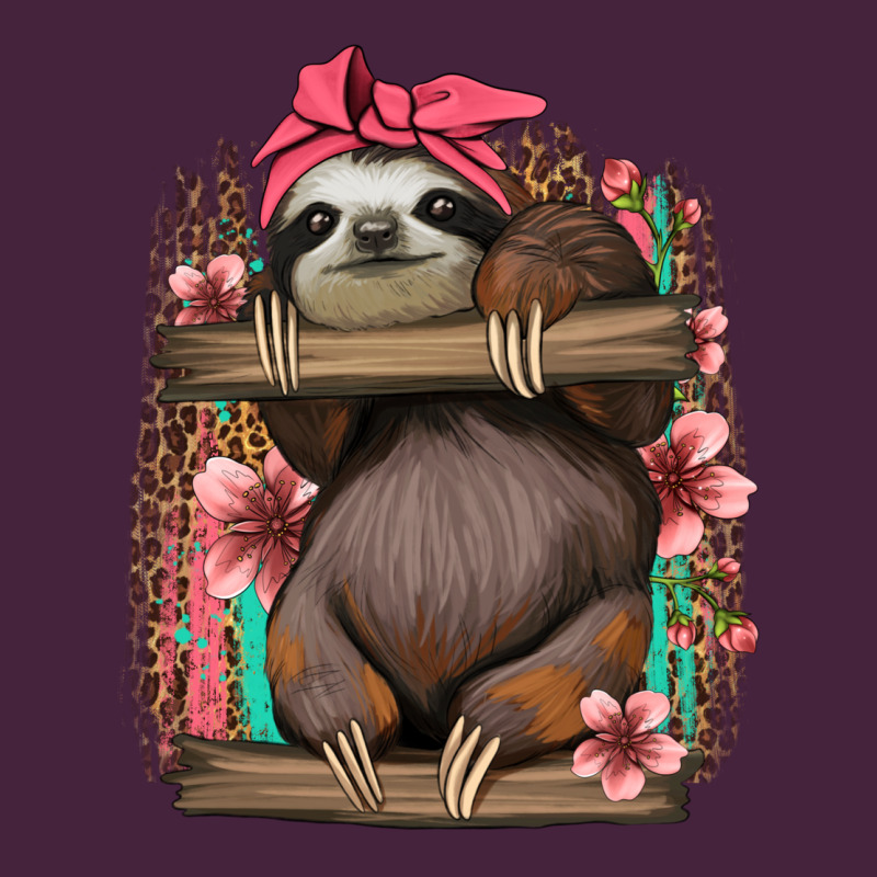 Cute Floral Baby Sloth Premium Tee by Jasminsmagicworld | Teevron