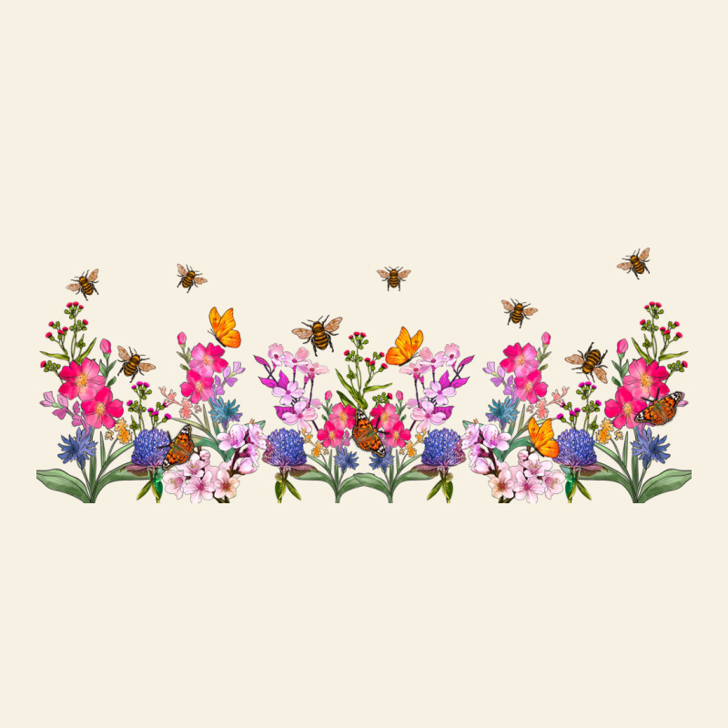 Wild Flowers Vintage Tee by TumblerDesignByShophia | Teevron
