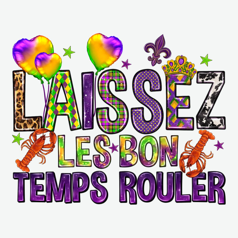 Loissez Les Bon Temps Rouler With Balloon Urban Heavy Tee by HowdyJamesFarm | Teevron