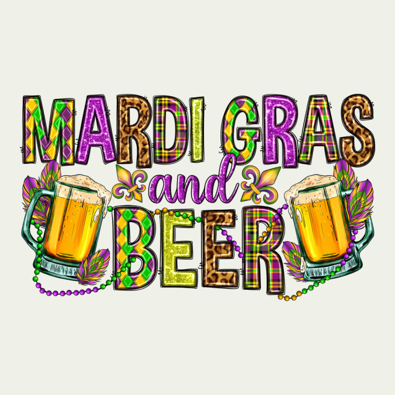 Mardi Gras And Beer Urban Heavy Tee by HowdyJamesFarm | Teevron