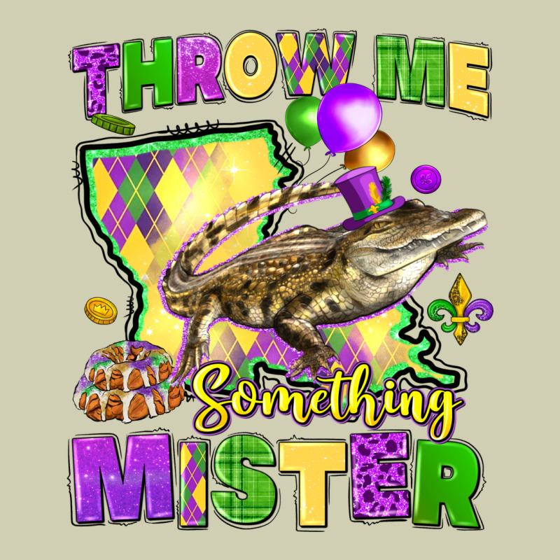 Throw Me Something Mister Louisiana Mardi Gras Heavy Core Tee by LillyAllenDesigns | Teevron