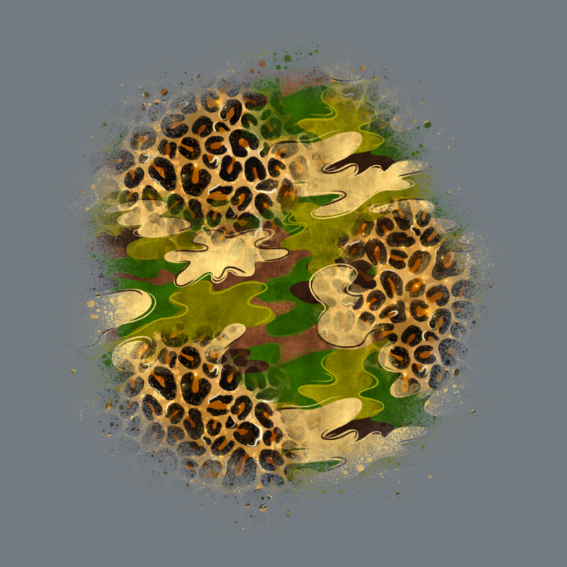 Camouflage And Leopard Patch Heavyweight Sweatshirt by BundleAndBundleShop | Teevron