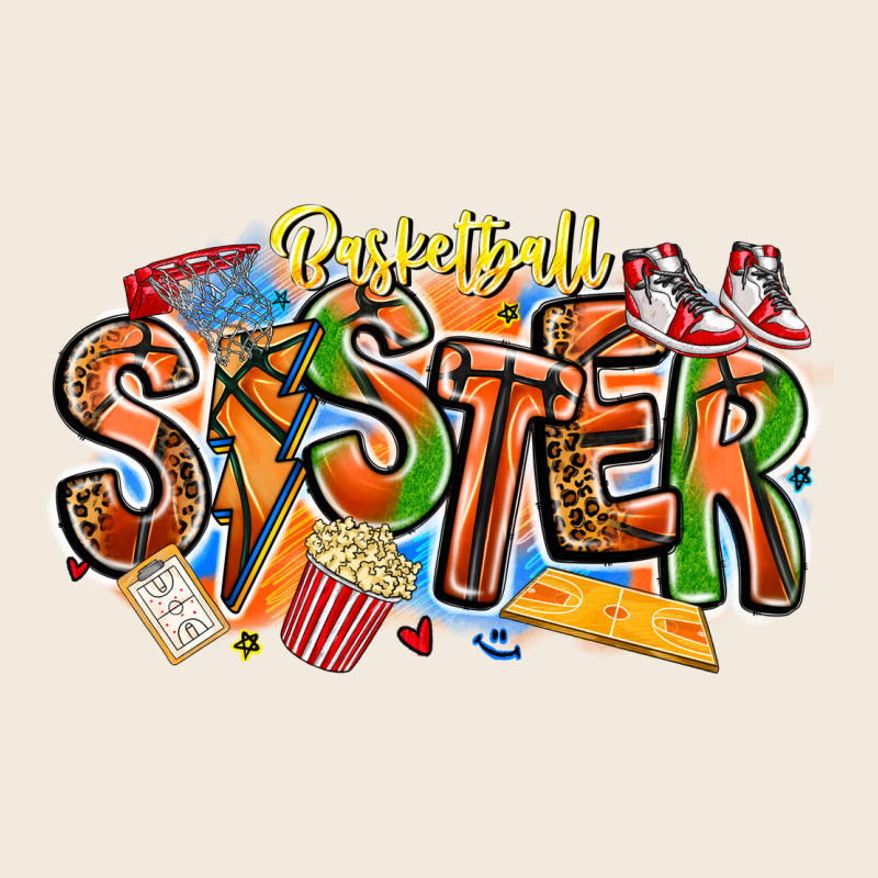 Basketball Sister Zipper Hoodie by CowhideDigitalArt | Teevron