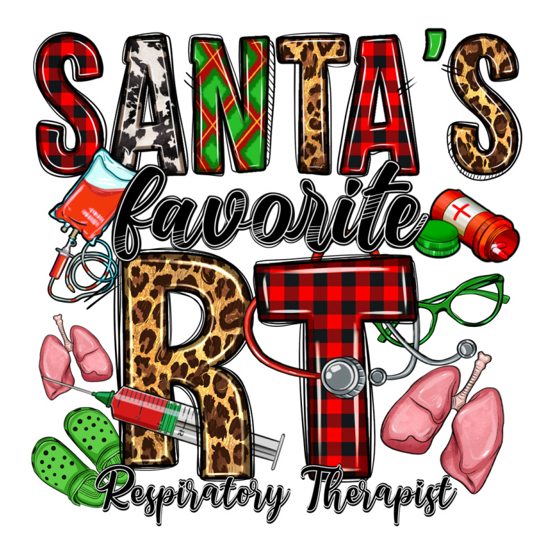 Santa's Favorite Rt Respiratory Therapist Premium Tee by Jasminsmagicworld | Teevron