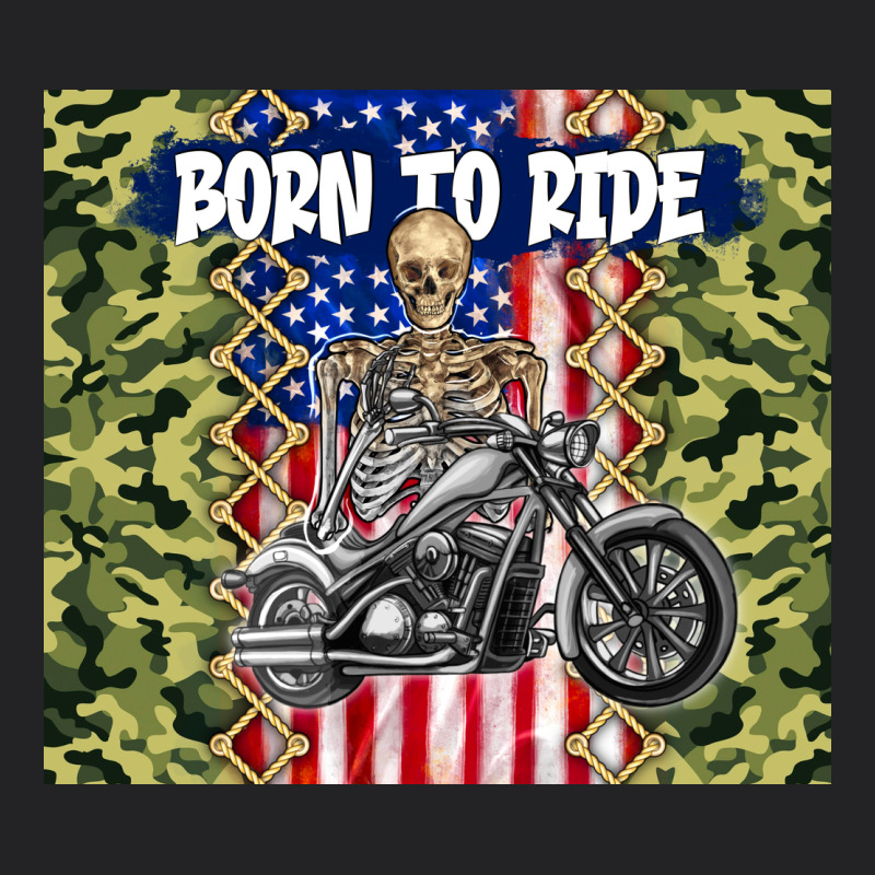 Born To Ride Vintage Tee by TumblerDesignByShophia | Teevron