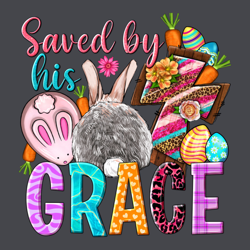 Saved By His Grace Easter Day Long Sleeve Tee by HowdyJamesFarm | Teevron