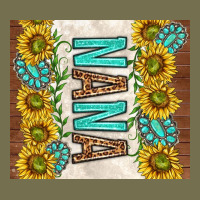 Nana Sunflowers And Turquoise Gemstones Vintage Hoodie | Teevron