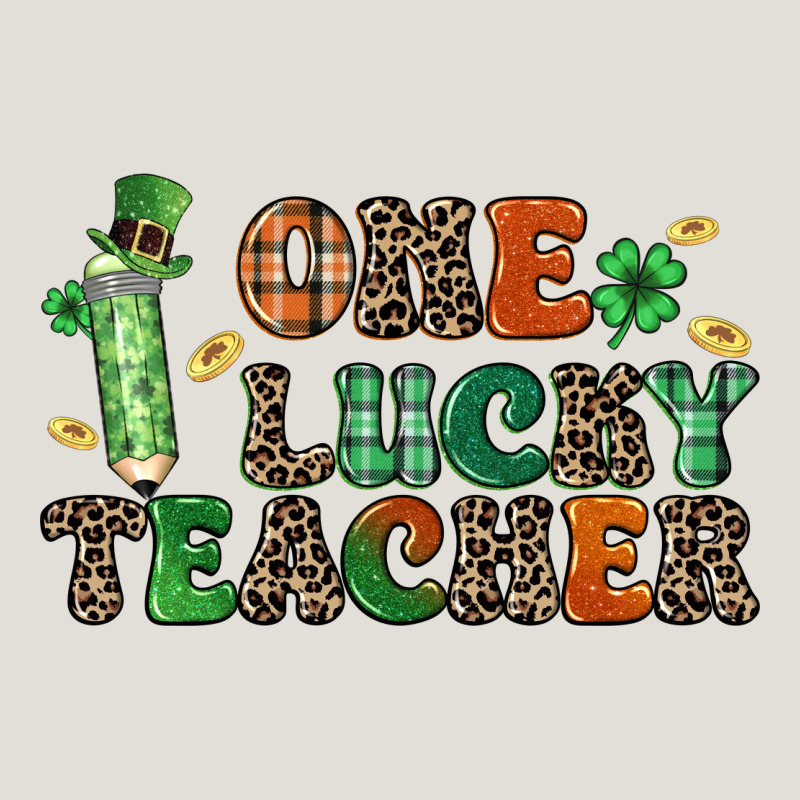 One Lucky Teacher Heavy Core Tee by LillyAllenDesigns | Teevron