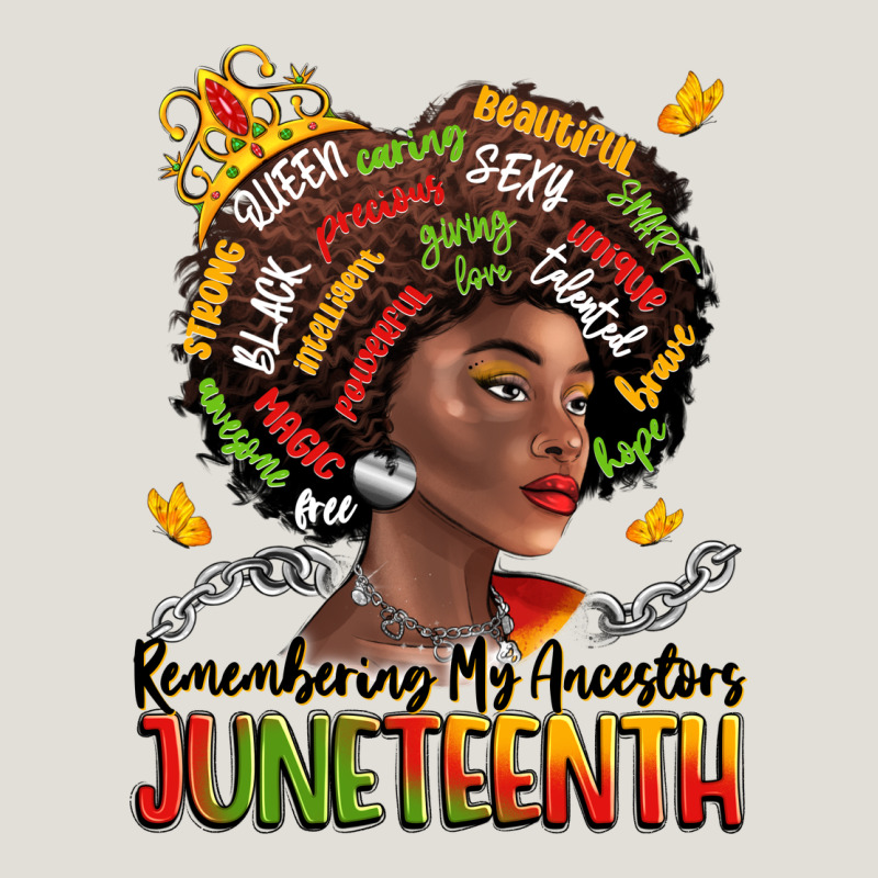 Remembering My Ancestors Juneteenth Heavy Core Tee by LillyAllenDesigns | Teevron