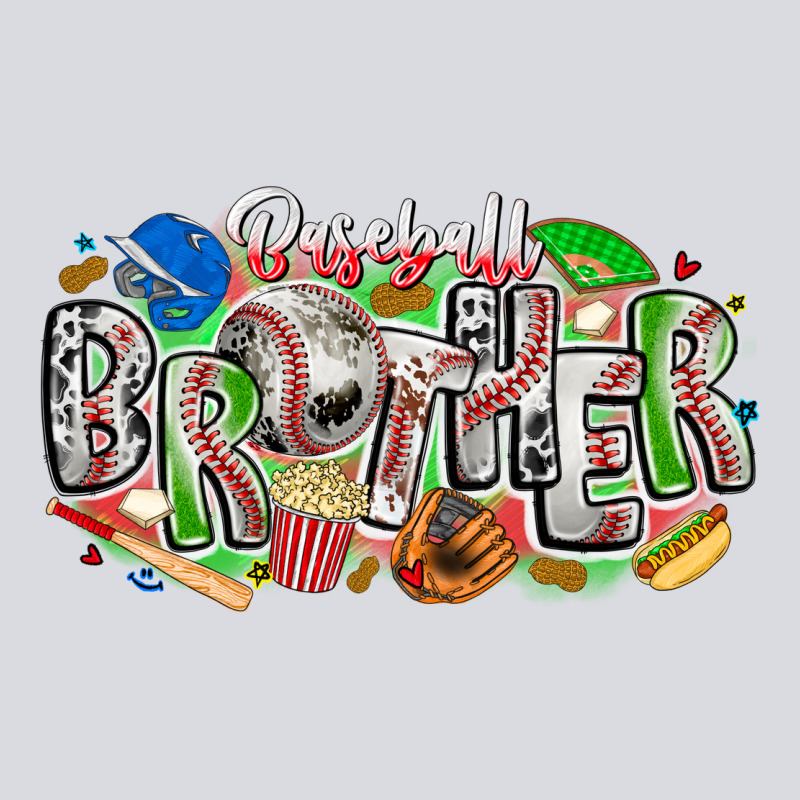 Baseball Brother Zipper Hoodie by CowhideDigitalArt | Teevron