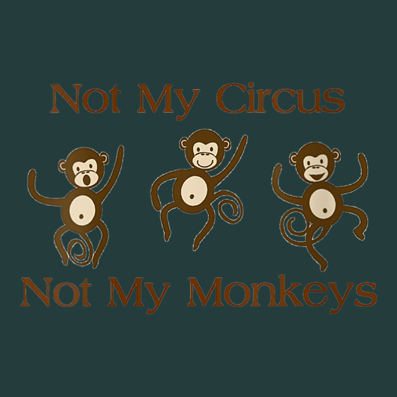 Womens Not My Circus Not My Monkeys Gifts - Funny Political Novelty V- Classic Tee by minhPixels | Teevron