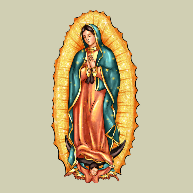 Our Lady Of Guadalupe Heavy Core Tee by LillyAllenDesigns | Teevron