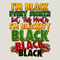 Juneteenth Im Black Every Month Heavy Core Tee | Teevron